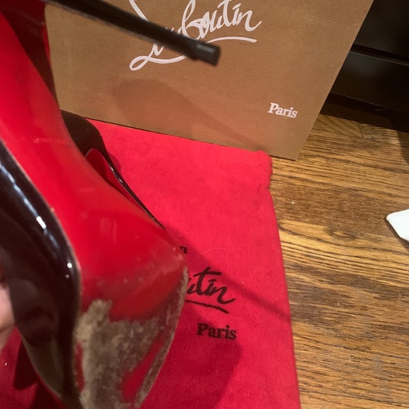 💲SOLD💲Christian louboutin black Iriza heel - Picture 7 of 7